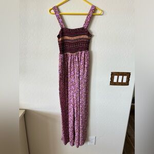 Floral jumpsuit